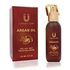 بسته بندی روغن آرگان لاکچری کوین 40 میل