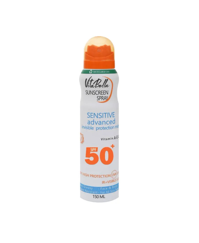 اسپری ضد آفتاب SPF ۵۰ ویتابلا -vitaluxe.ir