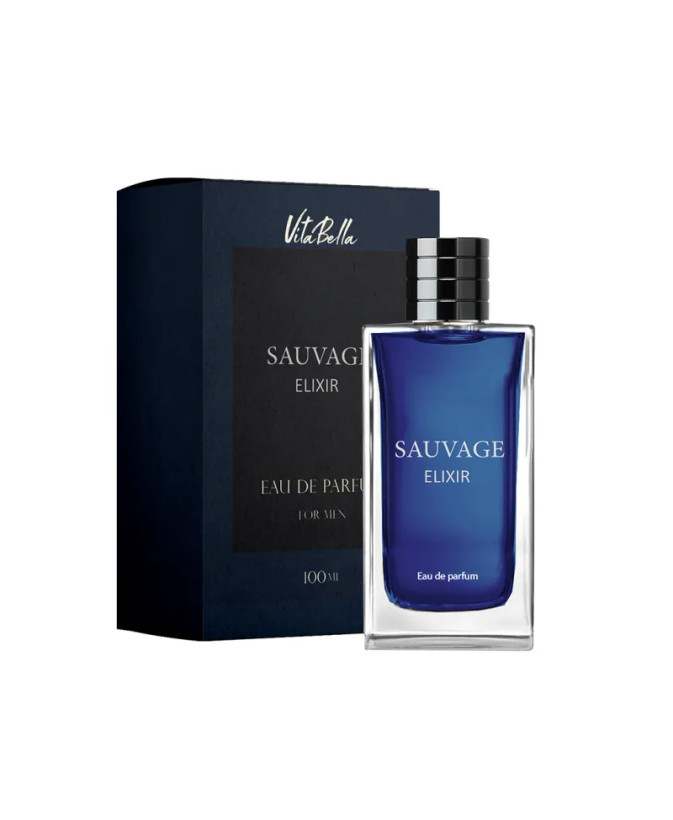 ادوپرفیوم مردانه ویتابلا با رایحه SAUVAGE | الهامگرفته از ساواج الکسیر | ۱۰۰ میل